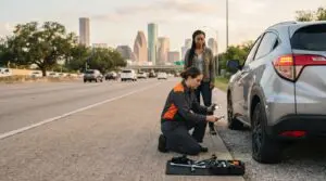 Flat Tire Repair in Houston: What to Do & When to Fix