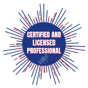 Certified and Licensed Professional Badge